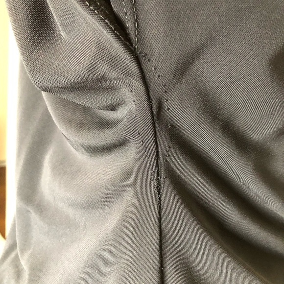 David Meister One Shoulder Cocktail Mini Dress Black Wedding Guest Dress Size:6 - Picture 13 of 13